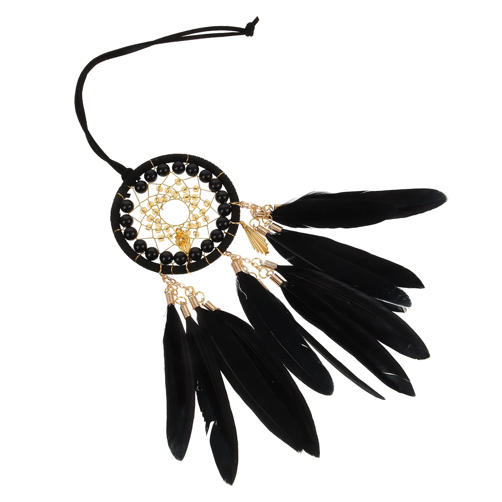 

Car Dream Catcher Hanging Ornament Retro Style Rearview Mirror Decor Car Interior Charm Decorative Dream Catcher