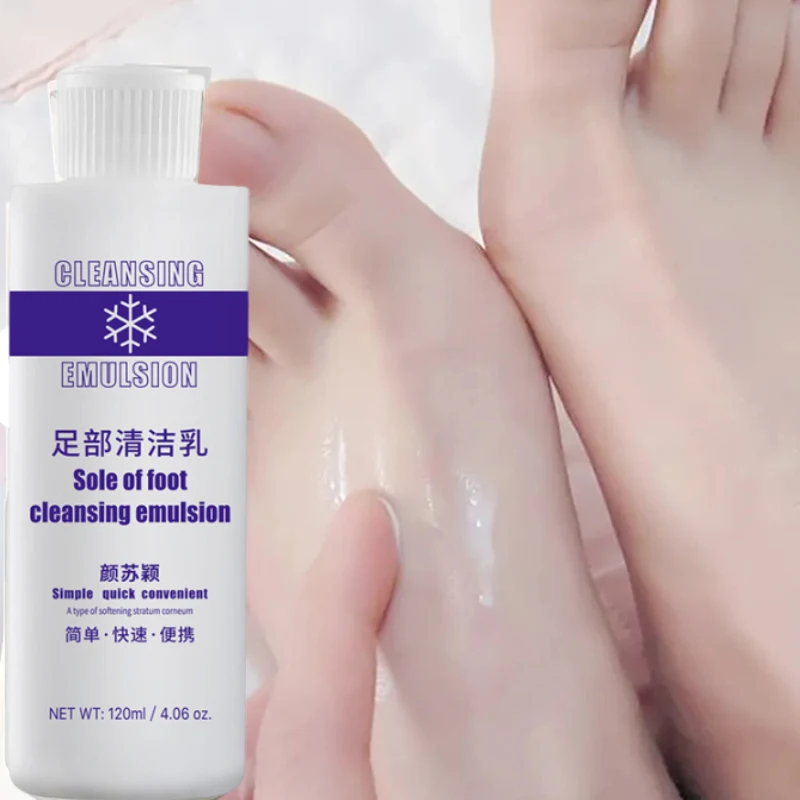 

120ml Foot Exfoliator Softener 7 Seconds Remove Dead Skin & Calluses Foot Mask Anti-Cracked Heel Enhancer Nail Pedicure Kit