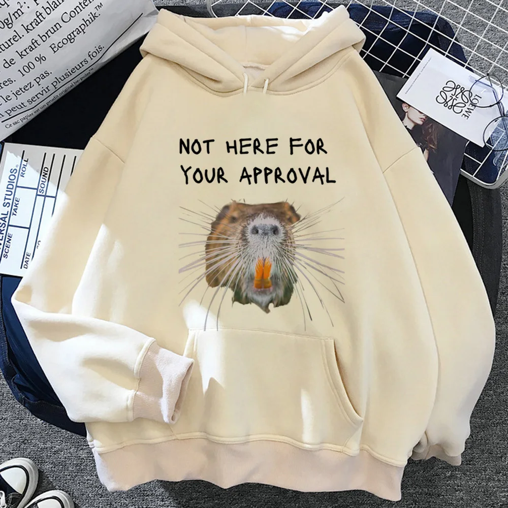 Nutria hoodie pattern modern style patterned manga youthful teen pullover tracksuits patterned designer pattern streetwear