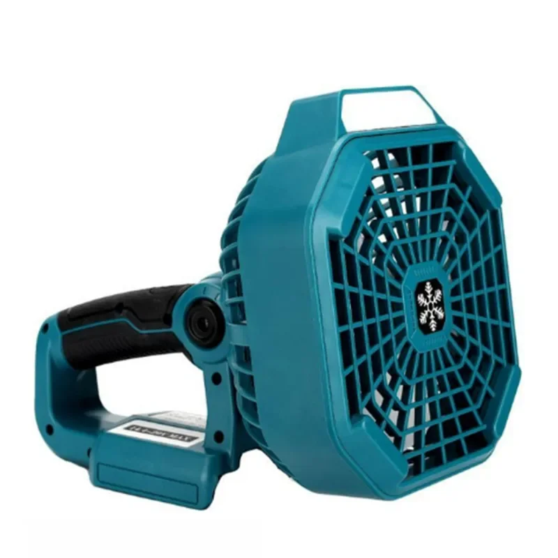 Makita-Ventilateur de chantier sans fil portable, multifonctionnel, batterie 18V Eddie ion 62, USB, lanterne LED, extérieur aste