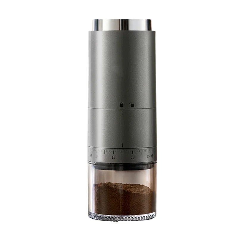 

USB Coffee Bean Machine Electric Coffee Bean Grinder Household USB Charging Manual Portable Automatic Coffee Machine Grinder