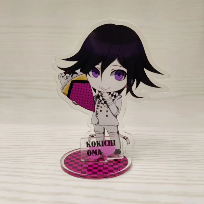 Danganronpa Anime Figures Kokichi Oma Tsumugi Shirogane Acrylic Stands Syuichi Saihara Q Version Model Decor Fans Birthday Gift