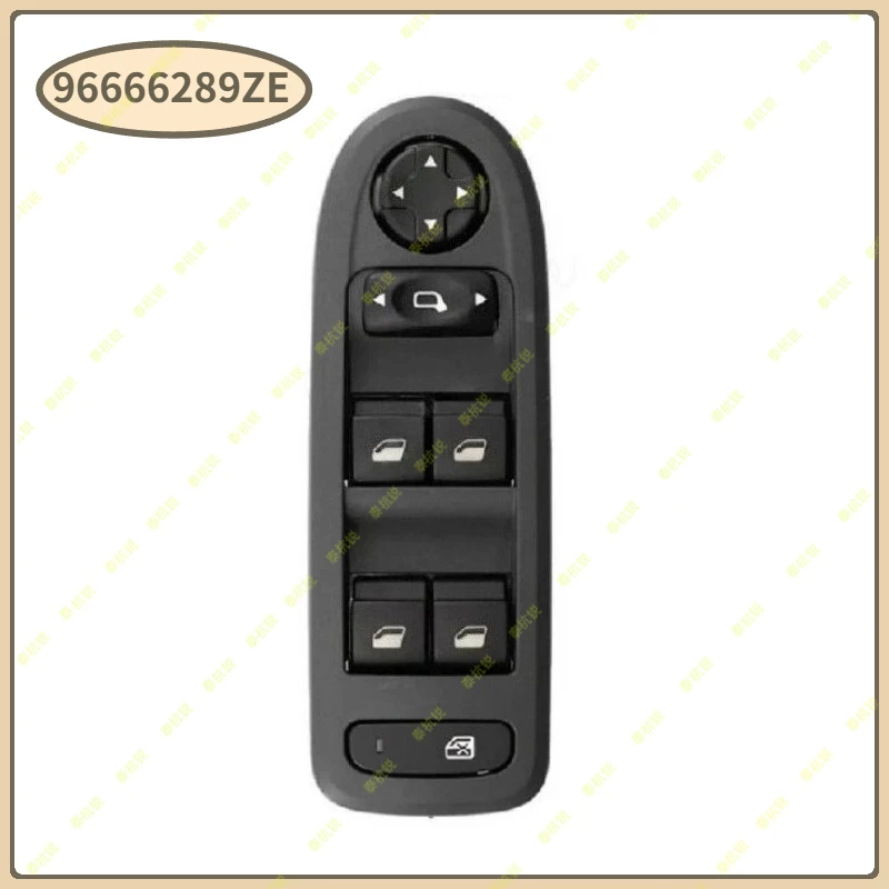 

96666289ZE Для Peugeot 208 308 408 508 2010-2013 Электрический переключатель стеклоподъемника, кнопка управления без функции складывания