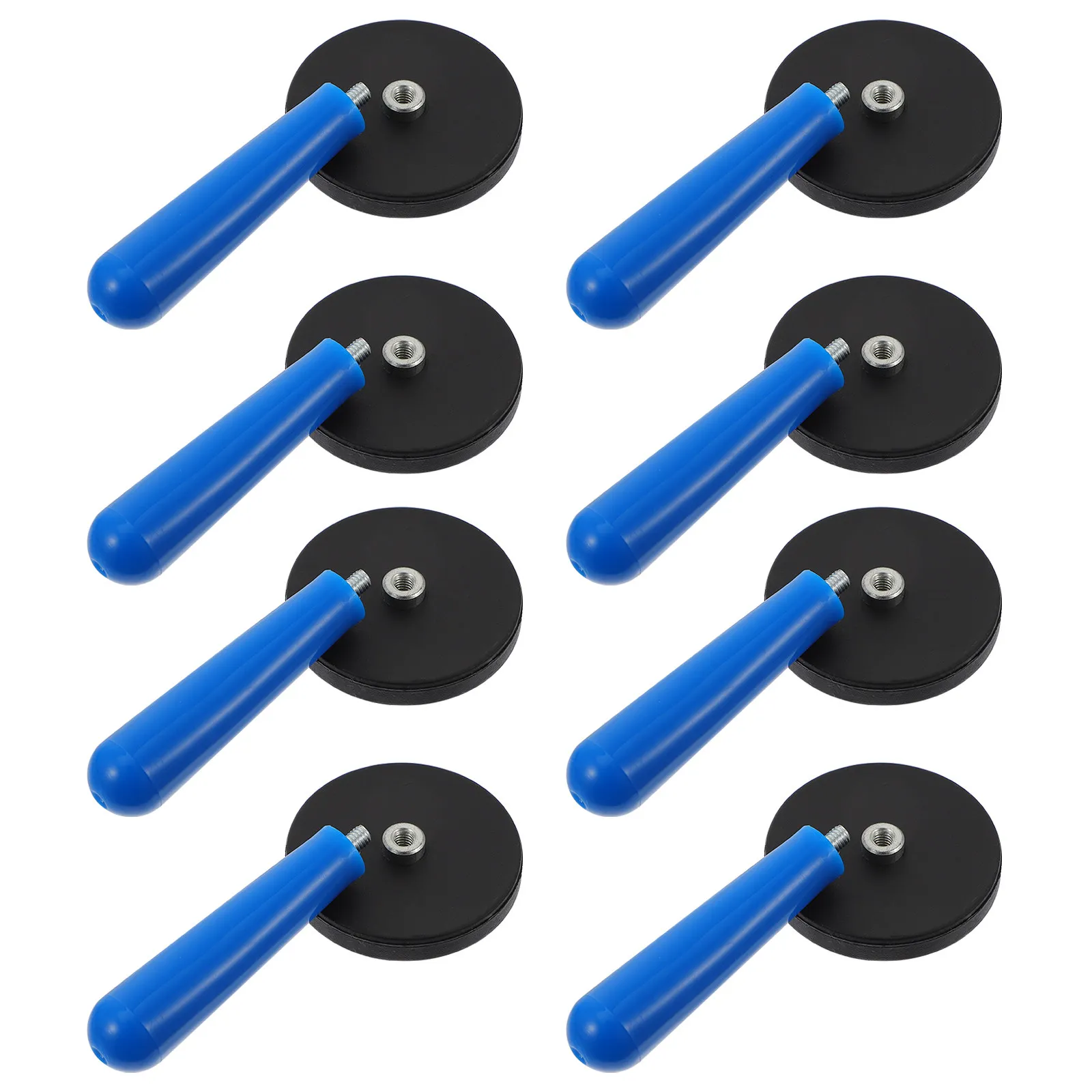 

8pcs Black Magnetic Positioner Wrap Gripper Tools for Car Vinyl Film Install Practical Lightweight Portable Handling