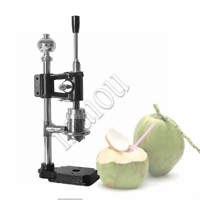 Handmade Fresh Green Coconut Opener Tender Coconut Cutter Opener Commercial Coconut Cutter Machine