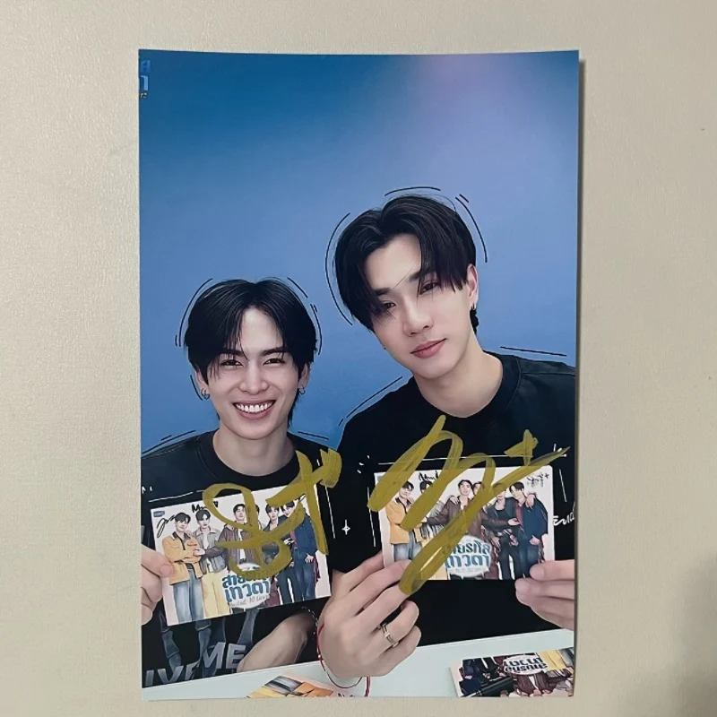 Perthsanta Juniormark Forcebook Poster Autographed Photos Thai TV