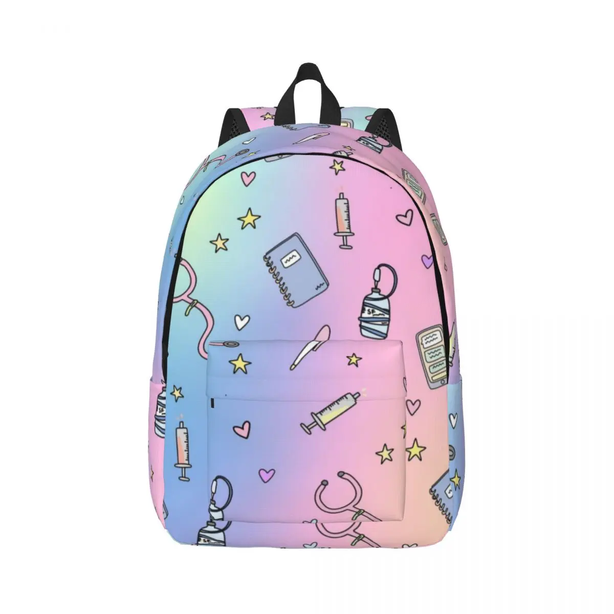 

Doctor Nurse Enfermera En Apuros Printed Lightweight Casual Schoolbag For School, Outdoor, Shopping, Office