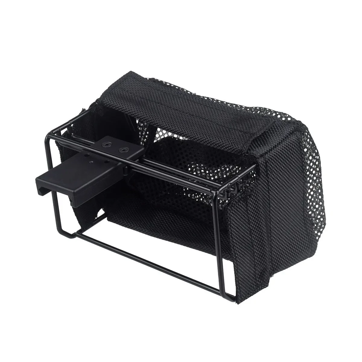 Borsa portaproiettile per pistola giocattolo Cattura con guscio in ottone Cattura trappola in rete di nylon con custodia per collettore di cartucce per munizioni con montaggio su guida staccabile