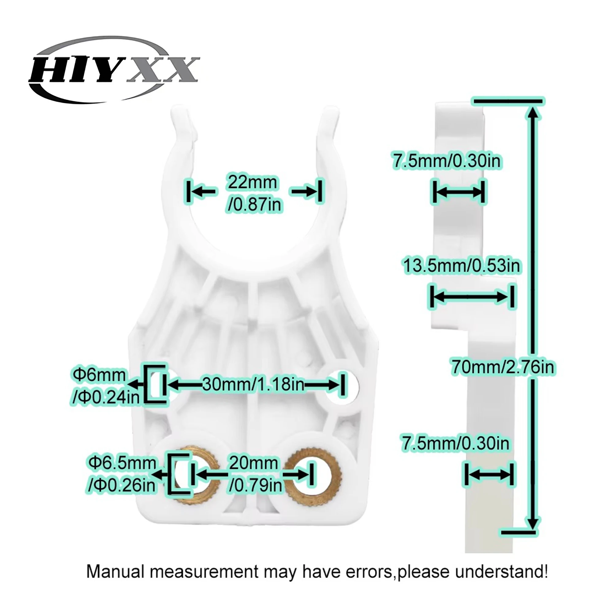 HSK25E Tool Holder Claw Tool Gripper Tool Fork ATC Automatic Tool Changer Clamp For CNC Router Milling Machining Center Spindle