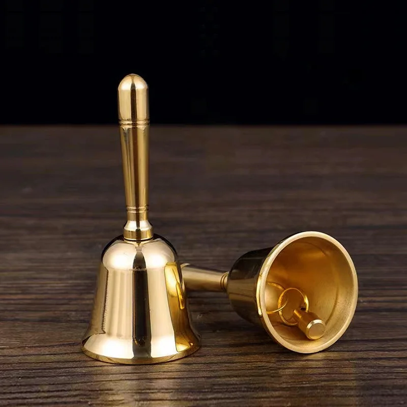 

Golden Phantom Bell Chop Bell Magic Tricks Chop Bell Close Up Street Professional Magician Stage Illusions Mentalism