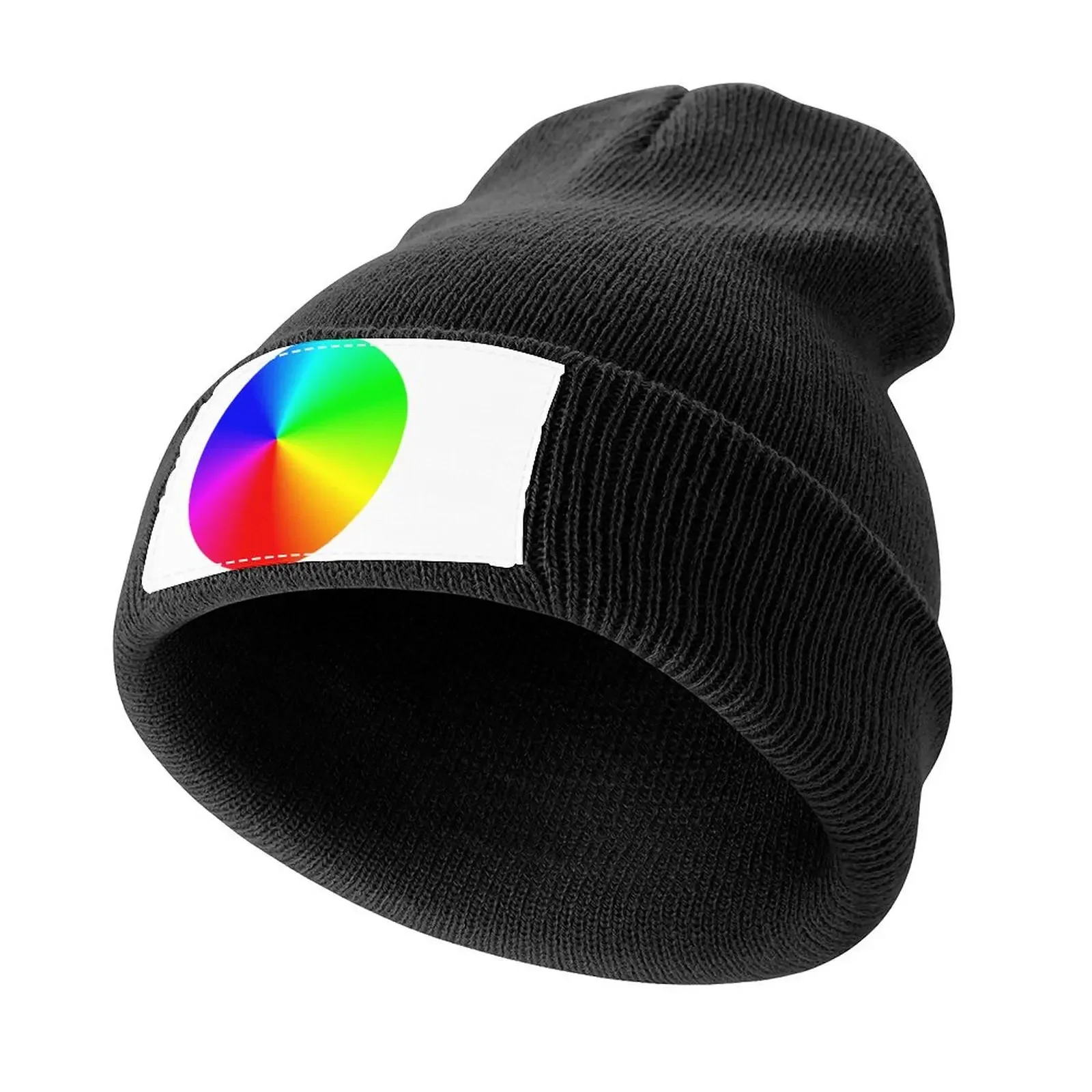 Color Spectrum Knitted Cap Beach Outing Snapback Cap fishing hat Boy Women's