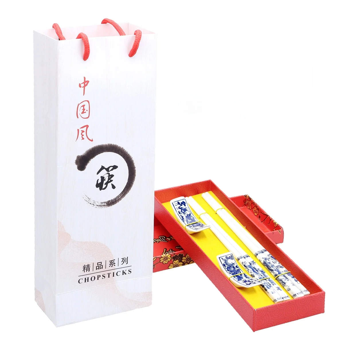 

Китайский Cerc Panda Face Chopstis Подарок для иностранцев Высокотемпературная сужа Treaent Обеденная утварь ручной работы Ежедневно ...