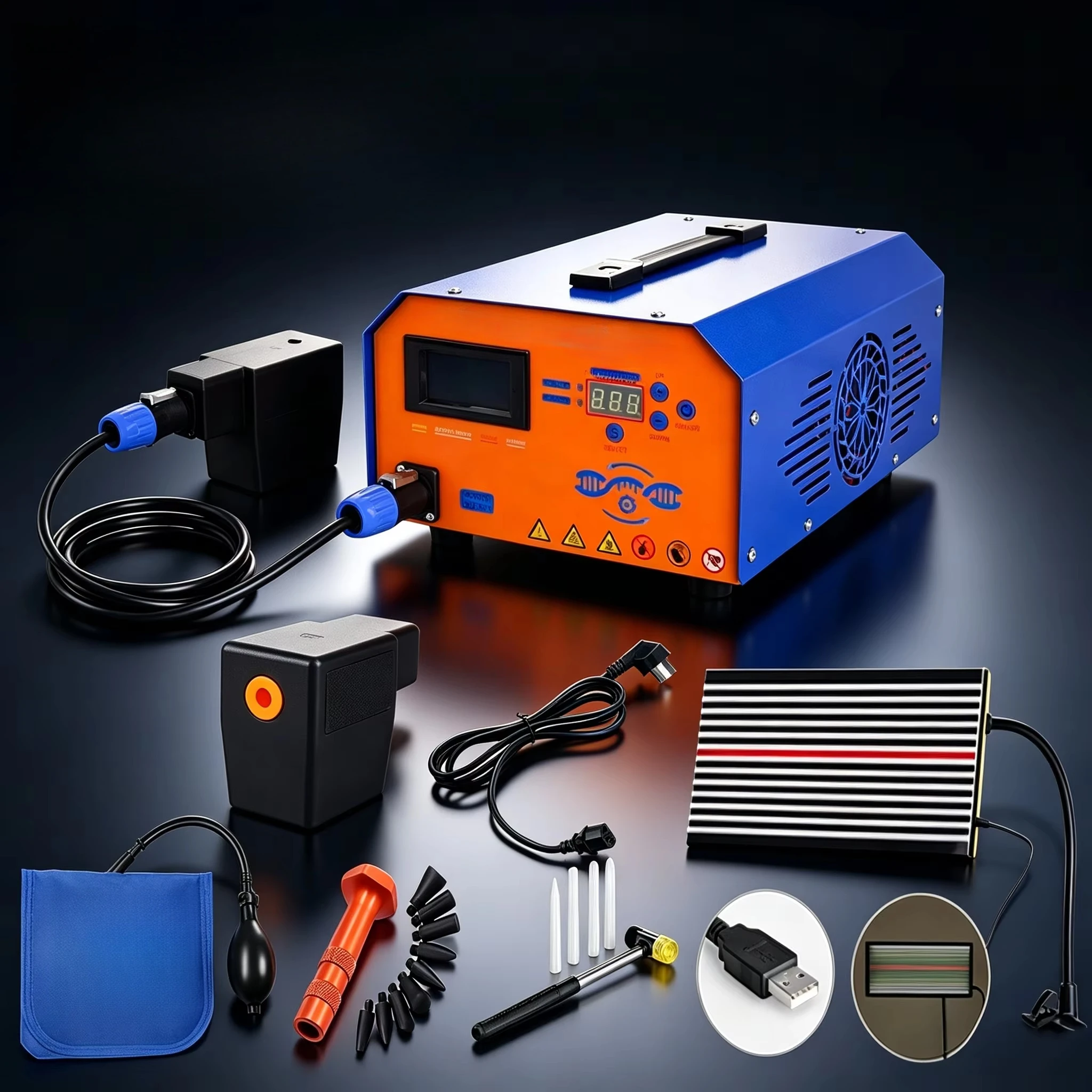 High Power 3300W Metal Induction Heater Car Dent Repair  for Iron Steel and Aluminum Auto Body Paintless Dent