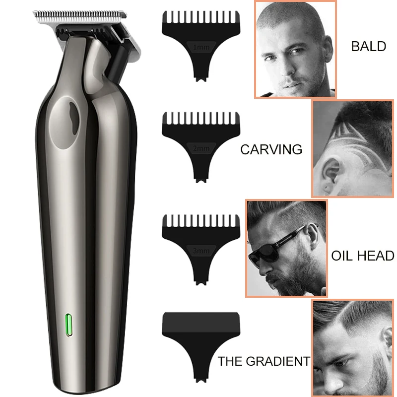 

Hair Clippers for Men Cordless Barber Clippers Professional Cutting Kit Rechargeable Beard Trimmer Home Haircut Grooming Set