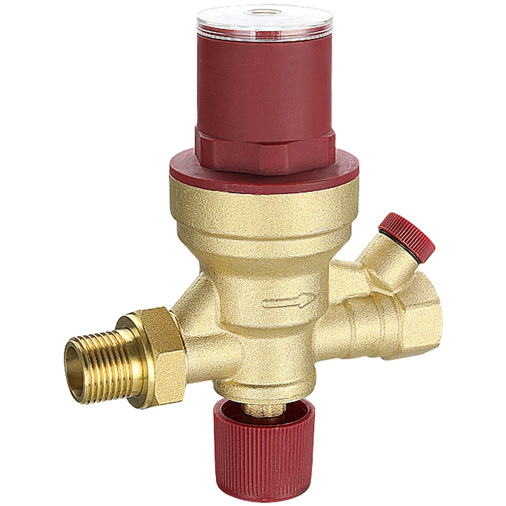 

1 шт. латунный клапан для подачи воды с функцией автоматического наполнения для систем ОВКВ, DN15, для центральных кондиционеров ОВКВ, среднего давления