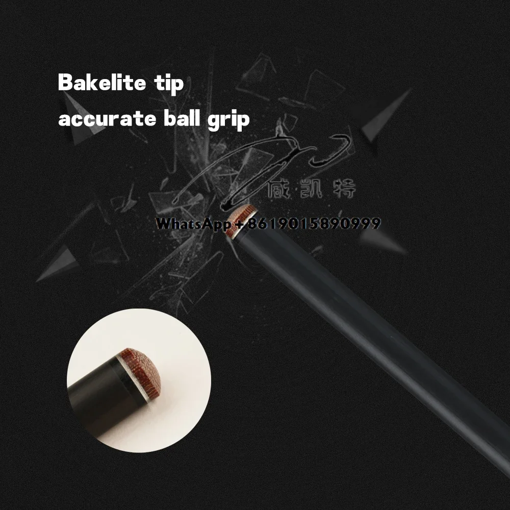 

Carbon Fiber Punch Cue 58'' Tip 3/8*10 Joint Carbon Break Cue 1/2 Billiard Punch Stick Pool Billiards Kit