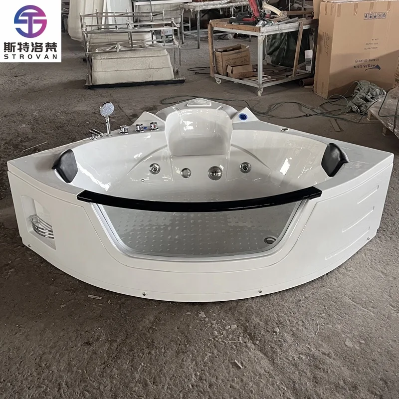 Jacuzzi STLF en Venta a Precio Económico, Jacuzzi Exterior para 2 Personas, Hidromasaje Sexy, Jacuzzi de Lujo de Acrílico con Hidromasaje