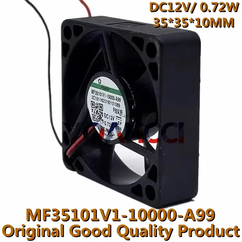 

MF35101V1-10000-A99 (1piece) MF35101V1-10000 DC12V 0.72W 3510 35*35*10mm FAN ,Original In Stock