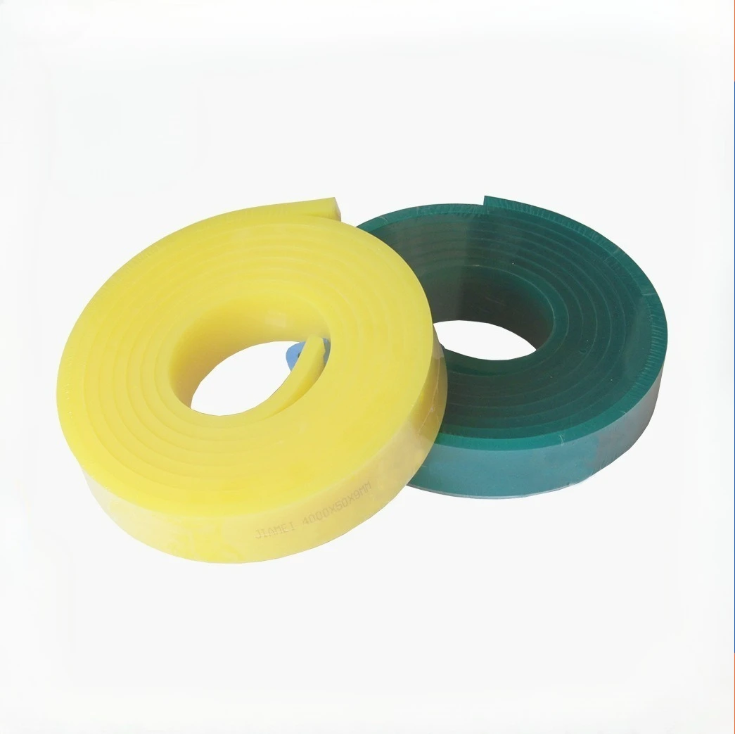 25MM Width 5MM Thickness 1M Leng Screen Printing Scraper Strips Silk Squeegee Blade 65/85/75 Duro Durometers