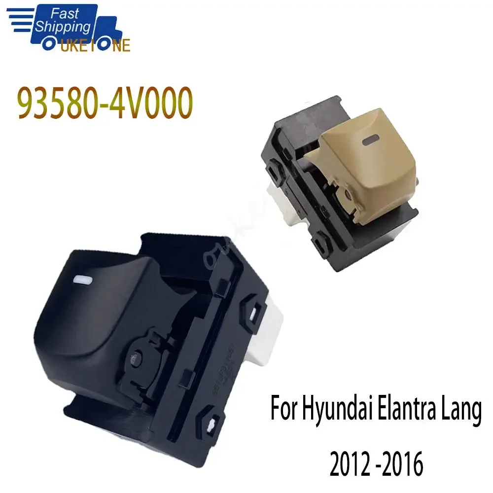 Passenger Side Electric Window Glass Lifter Control Switch Button For 2012-2016 Hyundai Elantra Lang Car accessories 93580-4V000