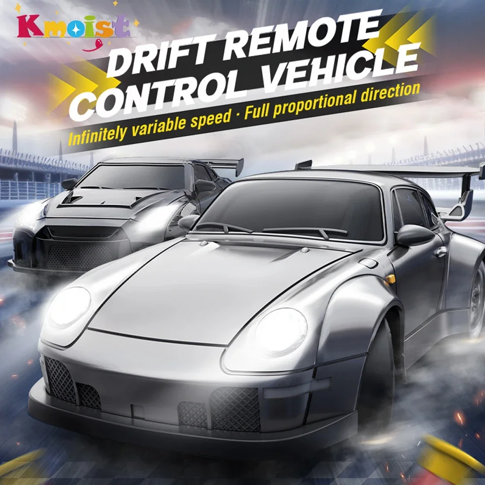 1/24 RC Car Remote Control Drift Cars Model Racing High Speed Sound Light Radio Truck Vehicle Toys Kids for Boys Children Gifts