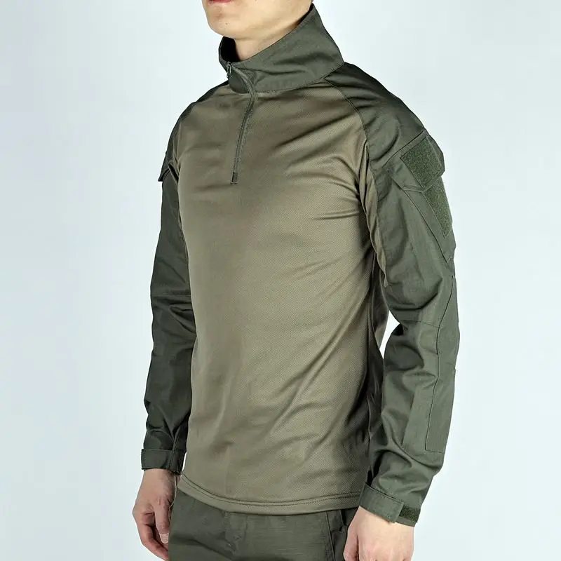 Outdoor G3 Frog Suit Training Frog New Quick-drying Stand-up Collar Long-sleeved Hiking Spring Autumn Tactic Combat Top Jacket