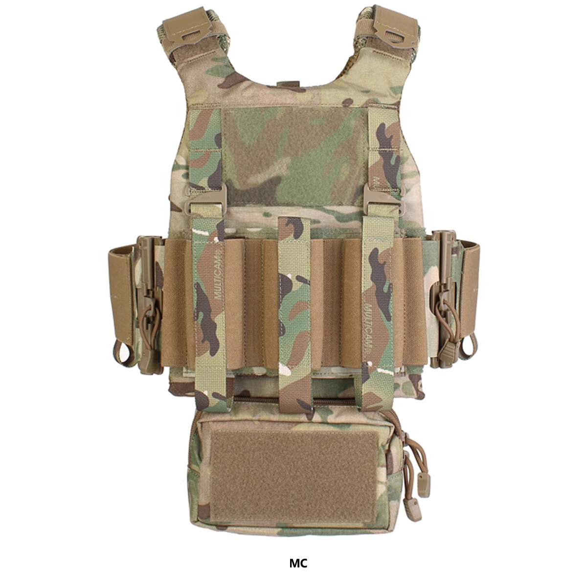 FCSK Tactical Vest For Children And Women,Removable Laser Cut Molle Modular Airsoft Vest Suitable For Hunting, War Games, Etc