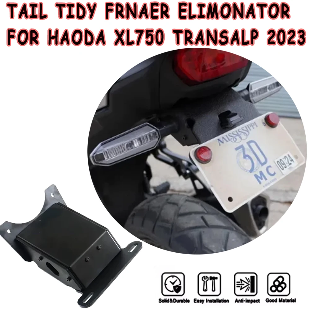 

Подходит для Honda XL750 TRANSALP XL 750 2023 2024, новый мотоцикл, очиститель заднего брызговика, кронштейн для держателя заднего номерного знака
