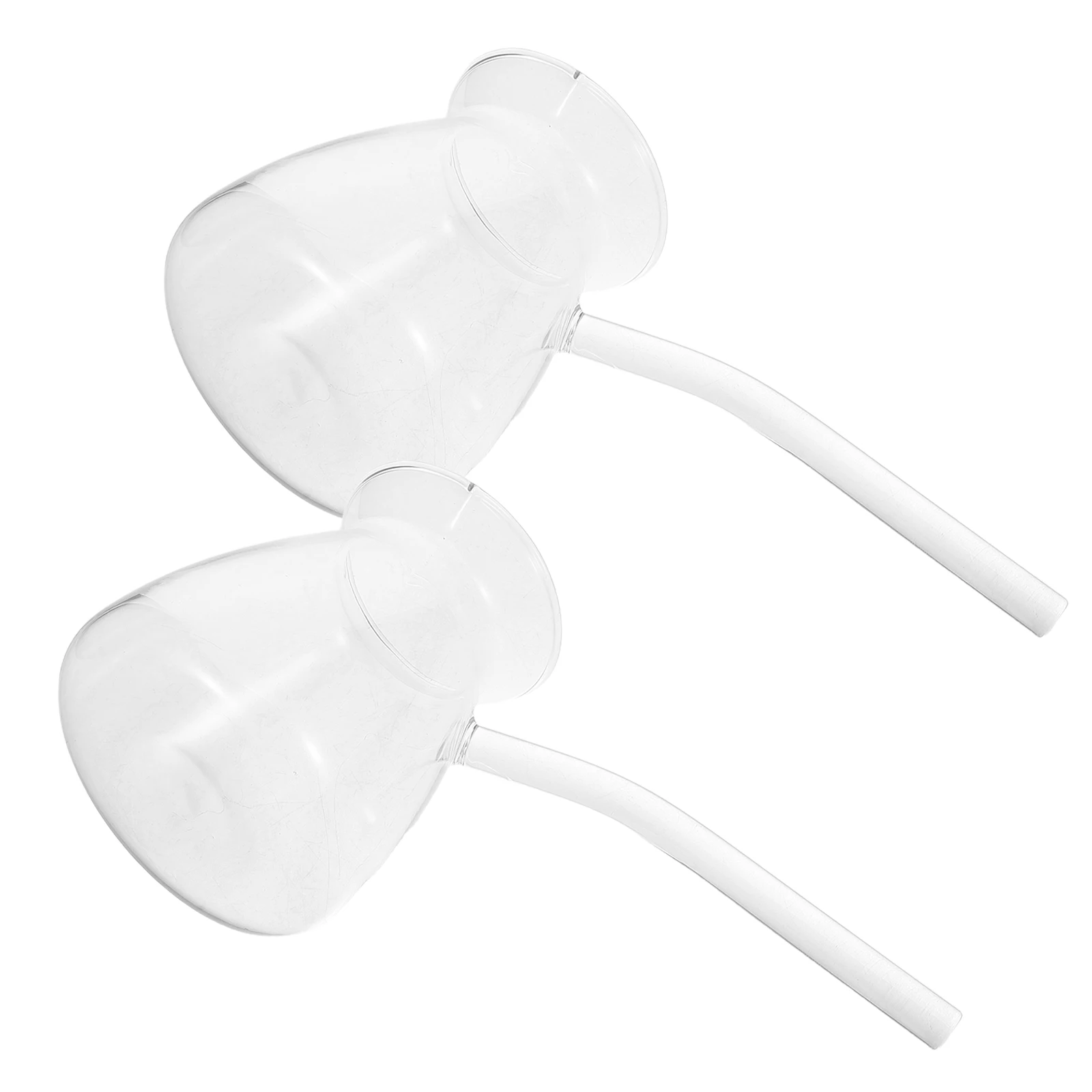 

2Pcs Glass Coffee Cezve 450Ml High Borosilicate Transparent Kettle for Stovetop Turkish Coffee Tea Brewing Milk Steamer Drip