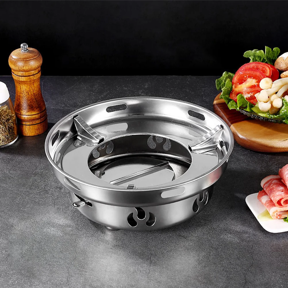 

Portable Camping Stove BBQ Stainless Steel Mini Emergency Lightweight Outdoor Cooking Burner Practical Picnic Kitchen Gadgets