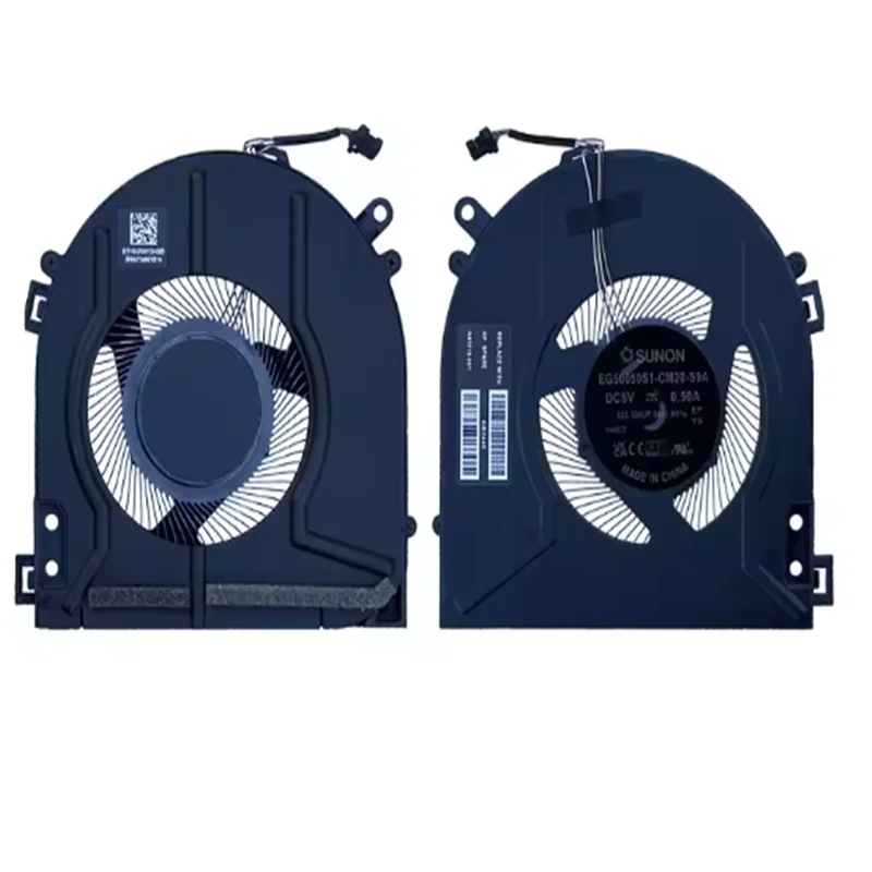 

Новые оригинальные вентиляторы охлаждения процессора и графического процессора для ноутбуков HP ENVY X360 14-ES TPN-W158 N41019-001