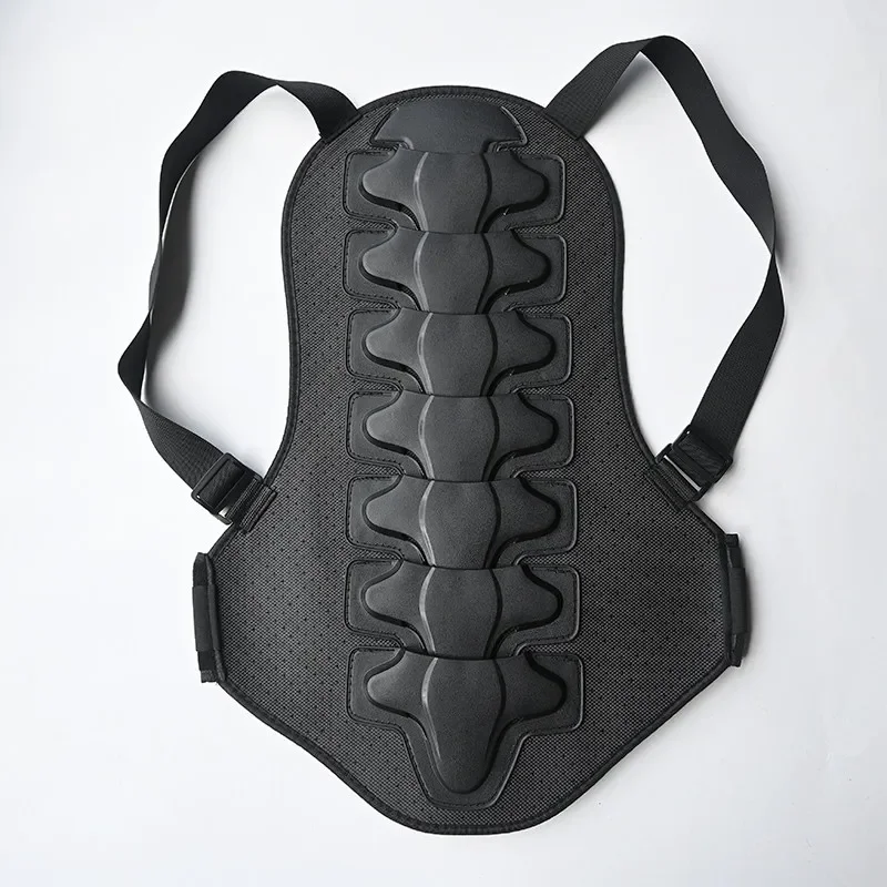 

Double Shoulder Strap Extended Backplate Motorcycle Protective Gear Off-road Riding Skiing Hard Shell Protect Spine Adjustable