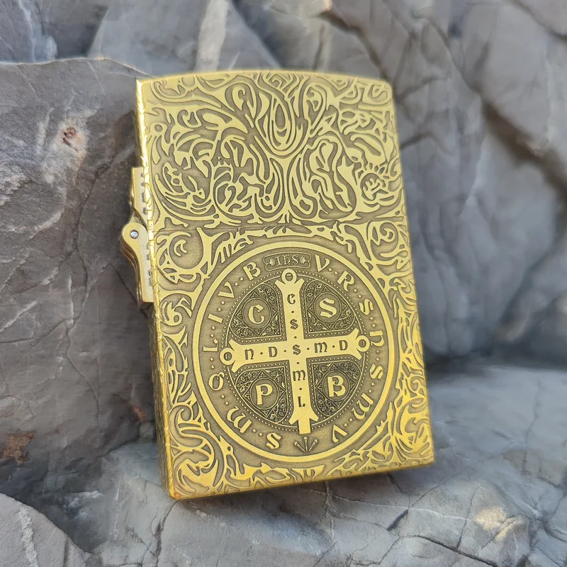 

ZORRO Movie Enlarged Version Heavy Armor Pure Copper Brass Shell Heavy Industry Lighter