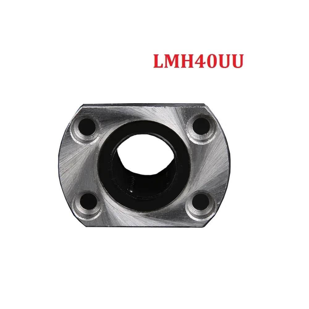 Pack of 1 pcs LMH40UU 40mm Ellipse Flange Type CNC Linear Motion Bushing Ball Bearing