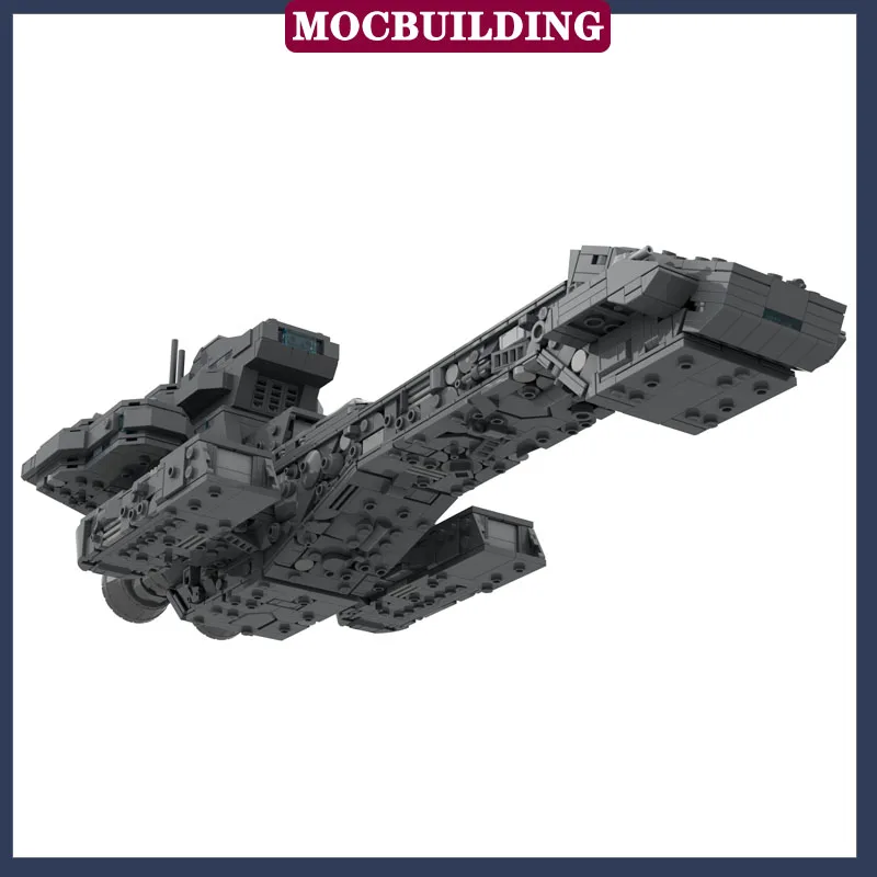 MOC Space Movie X-303 Spaceship Model Building Block Assembly Military Collection Series Toy Gifts