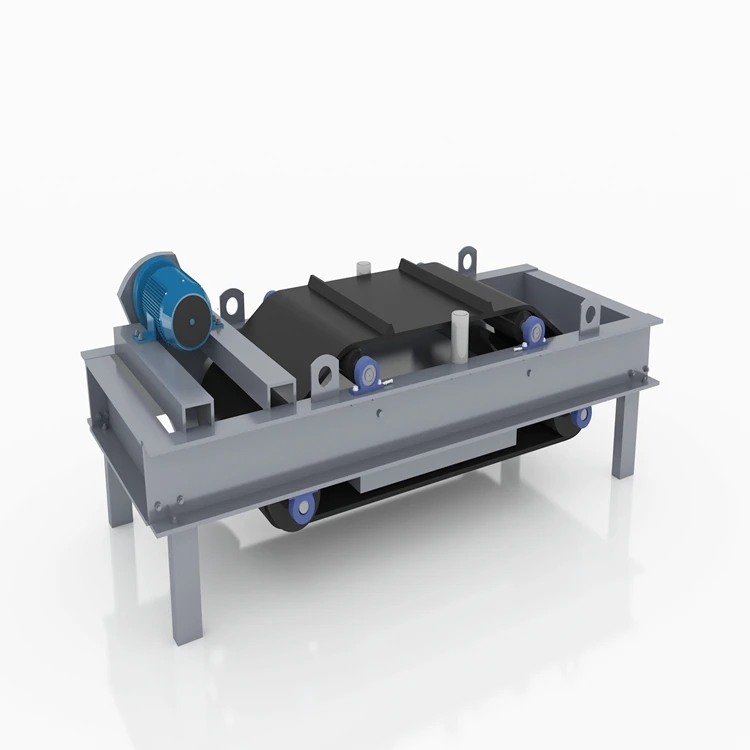 Forte separatore magnetico bagnato Magnete permanente MACCHINA DI SUCZIONE DA FERRO Separatore di ferro con trasportatore Separatore di rulli per tamburo di riciclaggio