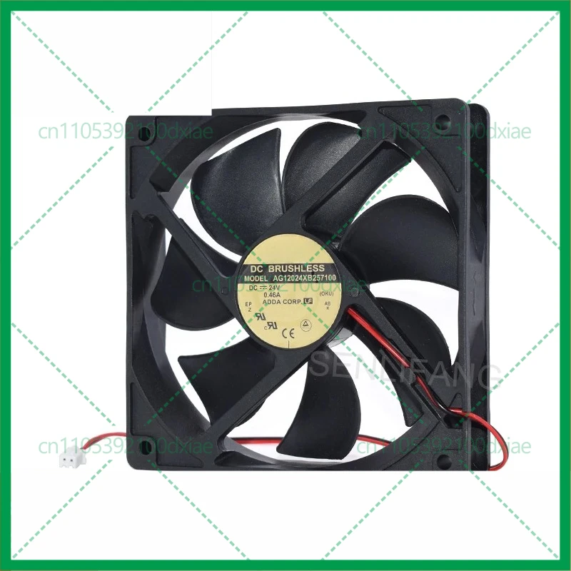 

Новый охладитель AG12024XB257100 12025 24 В 0,46 А 12 см охлаждающий вентилятор для электросварочного аппарата