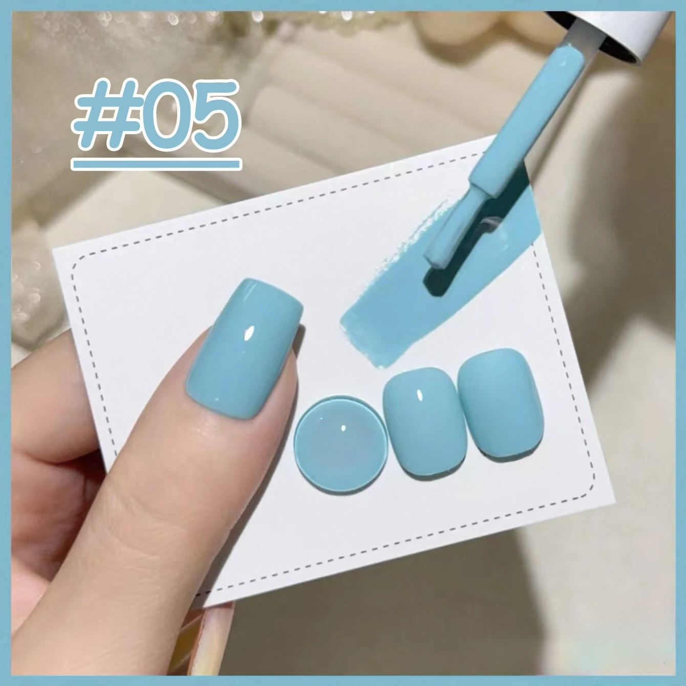 1pcs WS Dopamine Macaron Yellow Holiday Style Summer Vacation Small Set Sweet Girl Style Whitening Gel Nail Polish Nail Supplies