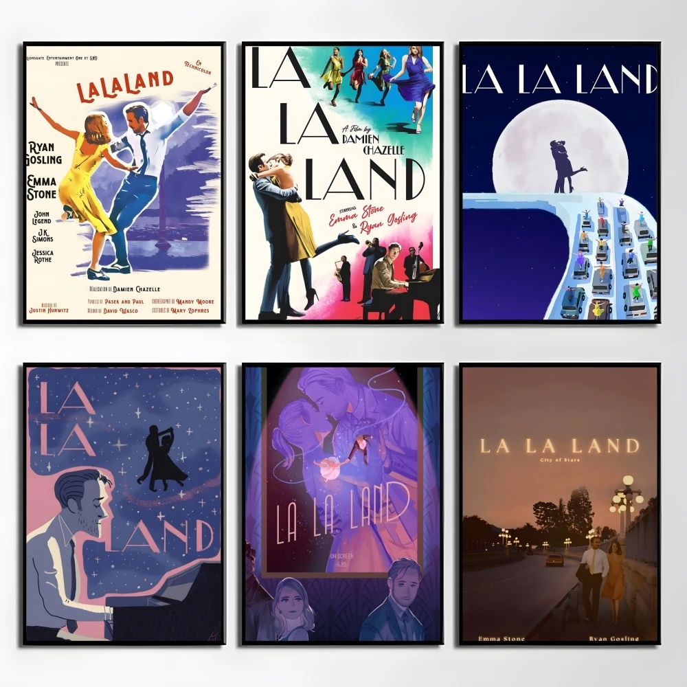

Classic Movie I-La La Land Poster Elegant And Affordable Wall Art Stickers For Dormitory Living Room And Bedroom Spaces