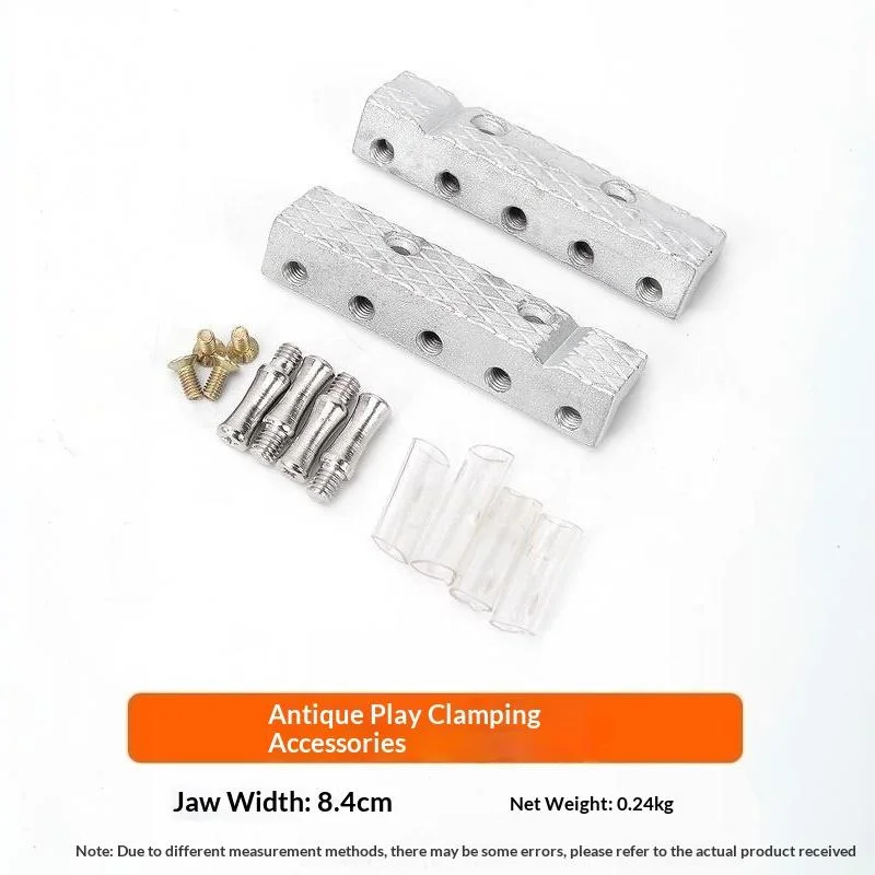 2 Pcs Vise Jaw Pads For 6/7/8 Inch Magnetic Vice Jaw Pads, Steel Jaw Clamp Protector, For Woodworking, Jewelry Making, Plumbing