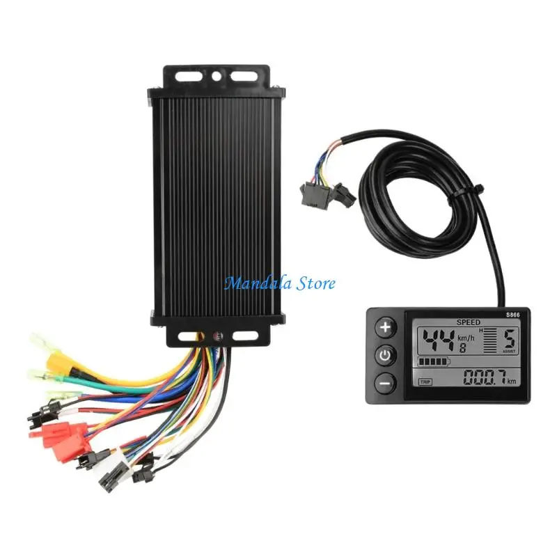 U2JC Electric Bike Controller 30A Electric Bicycles Controller With LCD Display For Great Performances And Low Noise