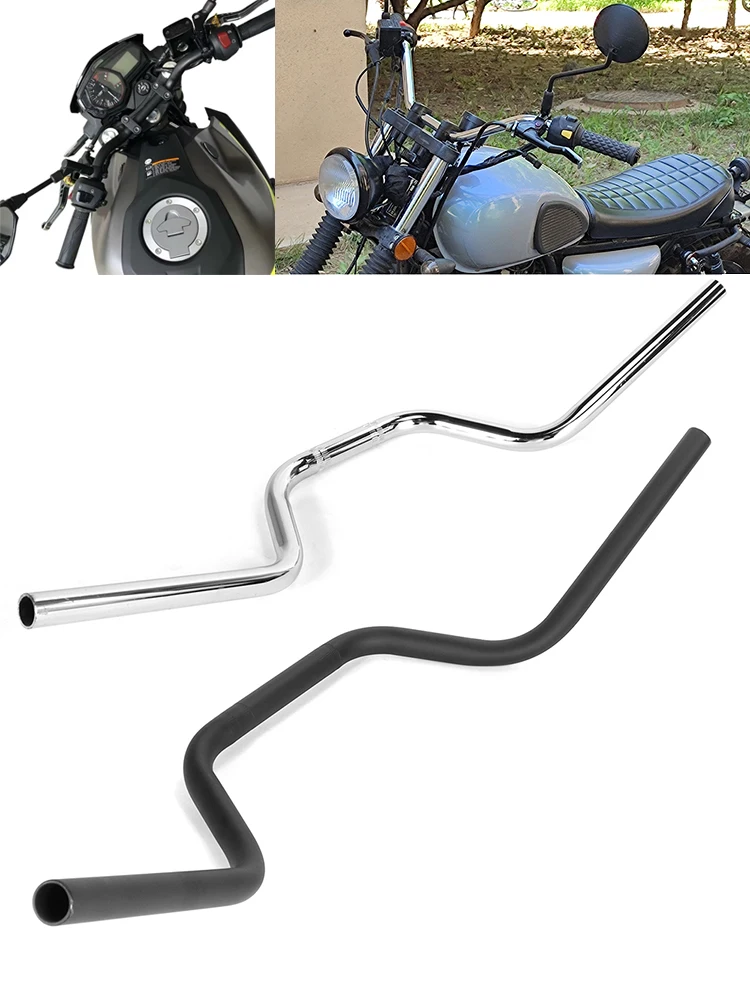 AliExpress JNYD Universal 7/8" 22MM Motorcycle Bike Tracker Style Bar Handlebar Cafe Racer Old School For Honda Yamaha Suzuki Custom