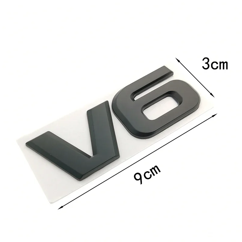 3D Car Logo Sticker Emblem Auto Badge Decal For V6 Mercedes BMW Audi Ford Fiesta Mustang Ranger Nissan Toyota Honda Styling