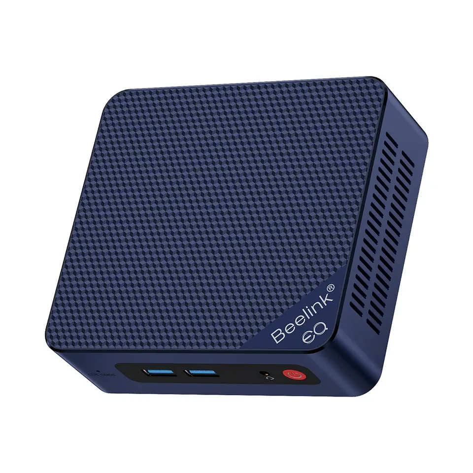 Beelink-EQ12 pro dual ethernet lan, computadores de mesa, jogos completos, mini pc, novo, rts, core i3-N305, 2.5g, 500g, atacado