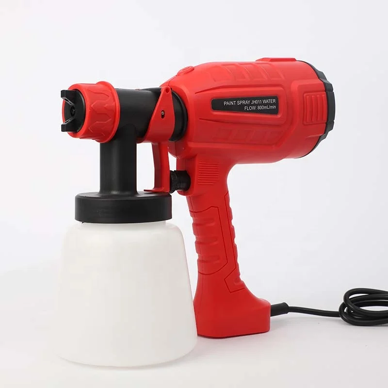 Portable Paint Spraying Machine 800ML Electric Airless Wall Paint Spray Gun