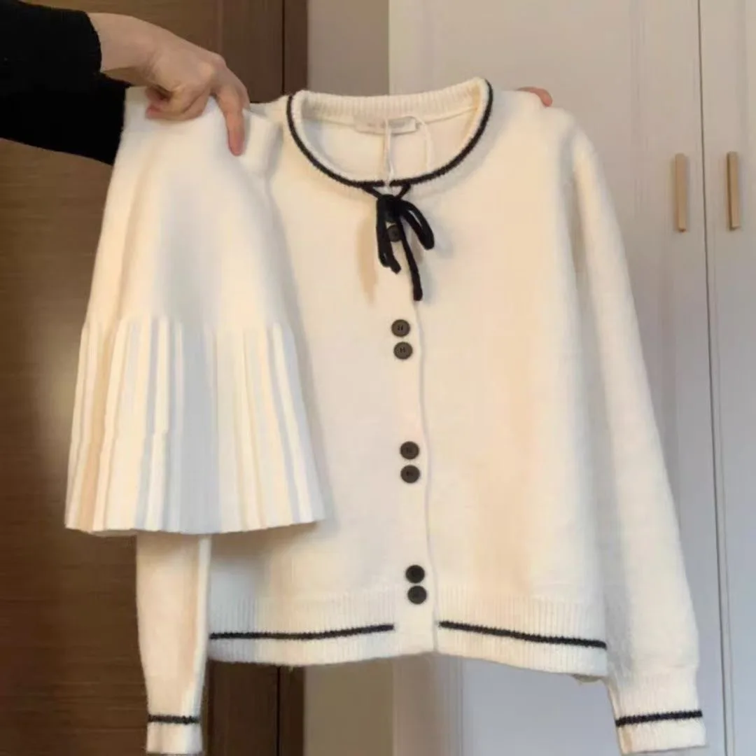 

Cardigans Print Sweaters Womens Basic Frilly Collar Hem Patched Elegant Half-Sleeve Stacked Slim-Fit Material Cut Cinch Floral