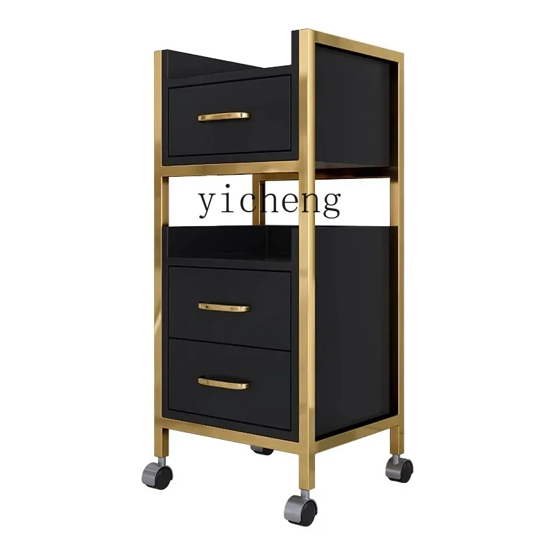 AA Hair salon special beauty trolley barber shop perm and dyeing tool cart hair salon tool cabinet
