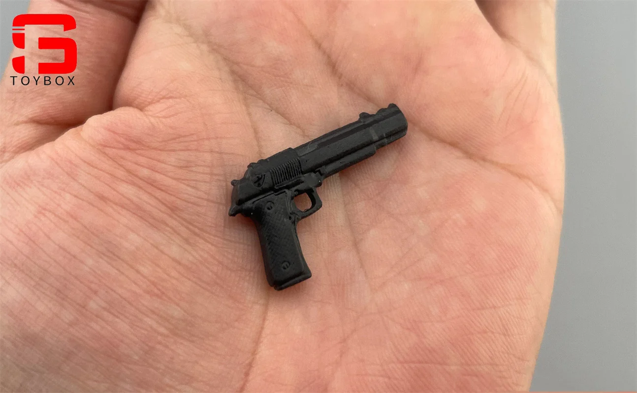 1/12 스케일 군인 미니 권총 모델 장면 소품 6인치 남녀 군인 액션 피규어 바디 인형에 적합