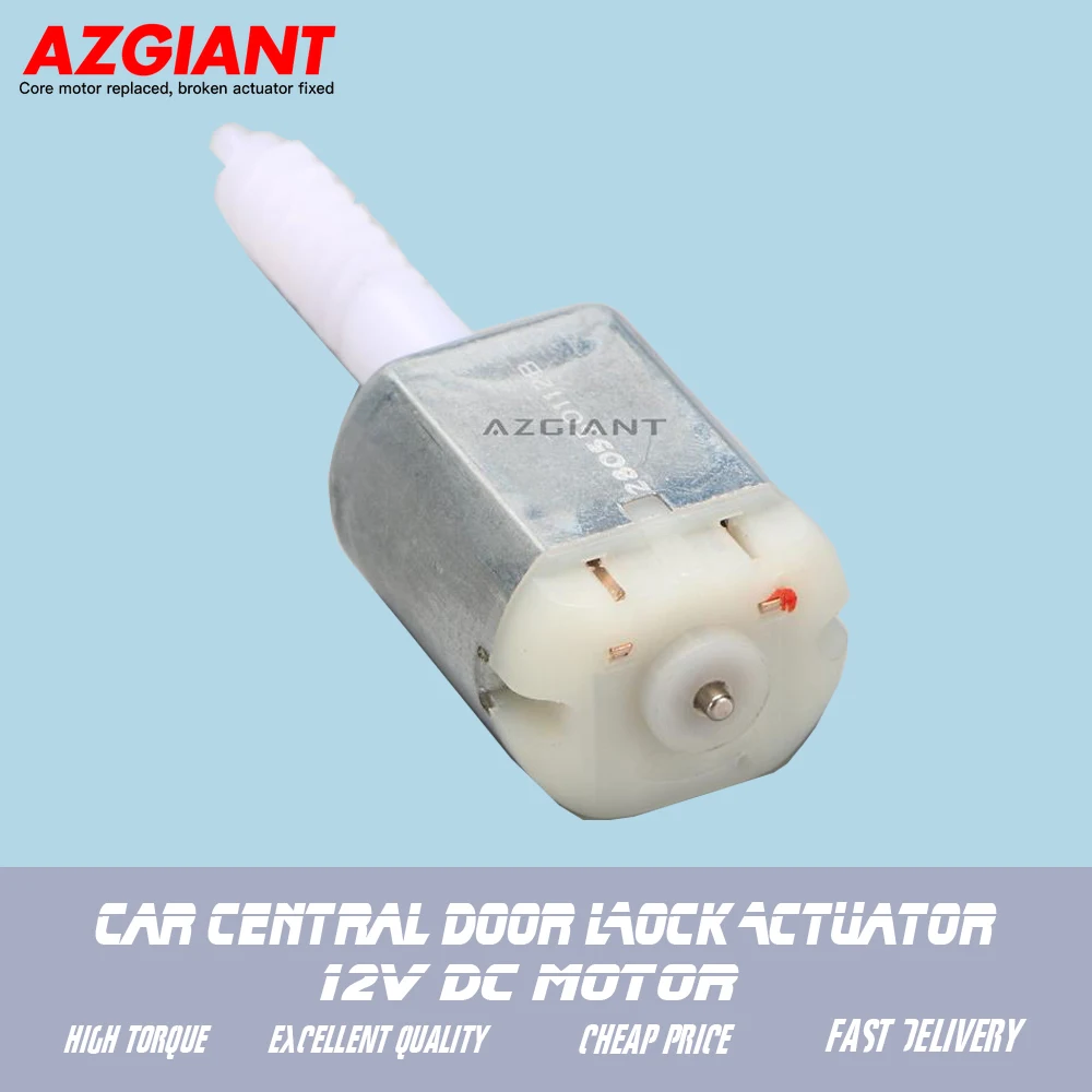 AZGIANT FC-280SC-20150 Car Door Lock Actuator Motor Repair Kit 12V DC Motor Engine For 2000-2009 Perodua Kenari FC-280SC-