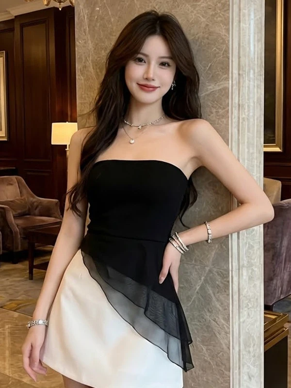 

Slimming Effect Special Beautiful Color Blo oulder Bridesmaid Dr Women's Faion Spring New Sle Zipper Closure S...